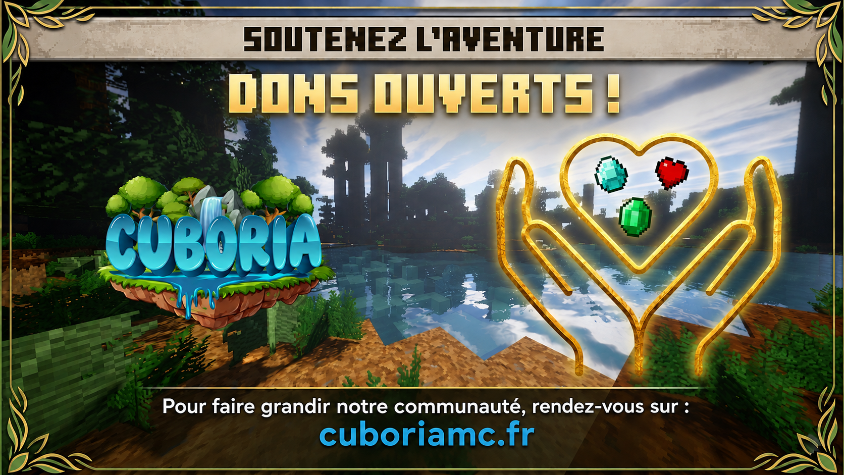 Soutenez le serveur & L'association