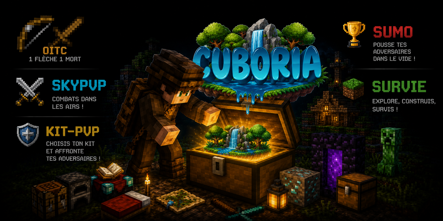 Soyez les bienvenus sur le site web du projet Cuboria